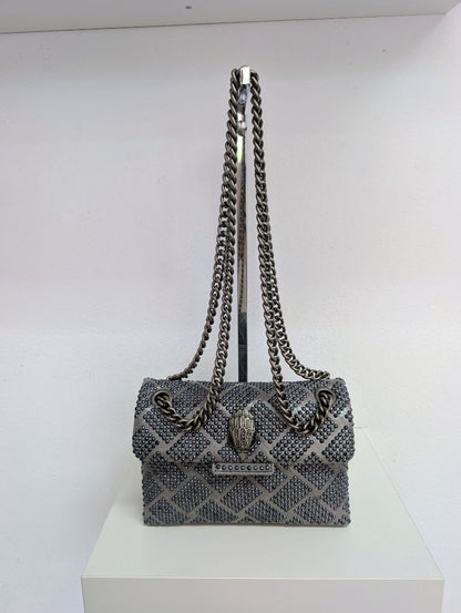 Kurt Geiger Fabric Mini Kensington Cross Body Bag