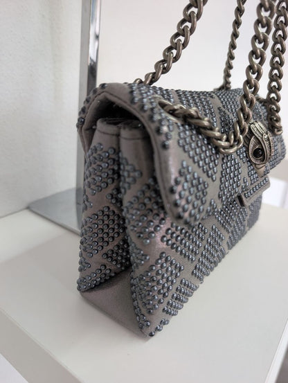 Kurt Geiger Fabric Mini Kensington Cross Body Bag