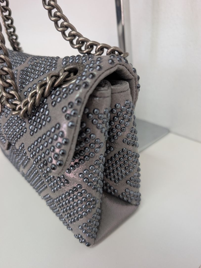 Kurt Geiger Fabric Mini Kensington Cross Body Bag