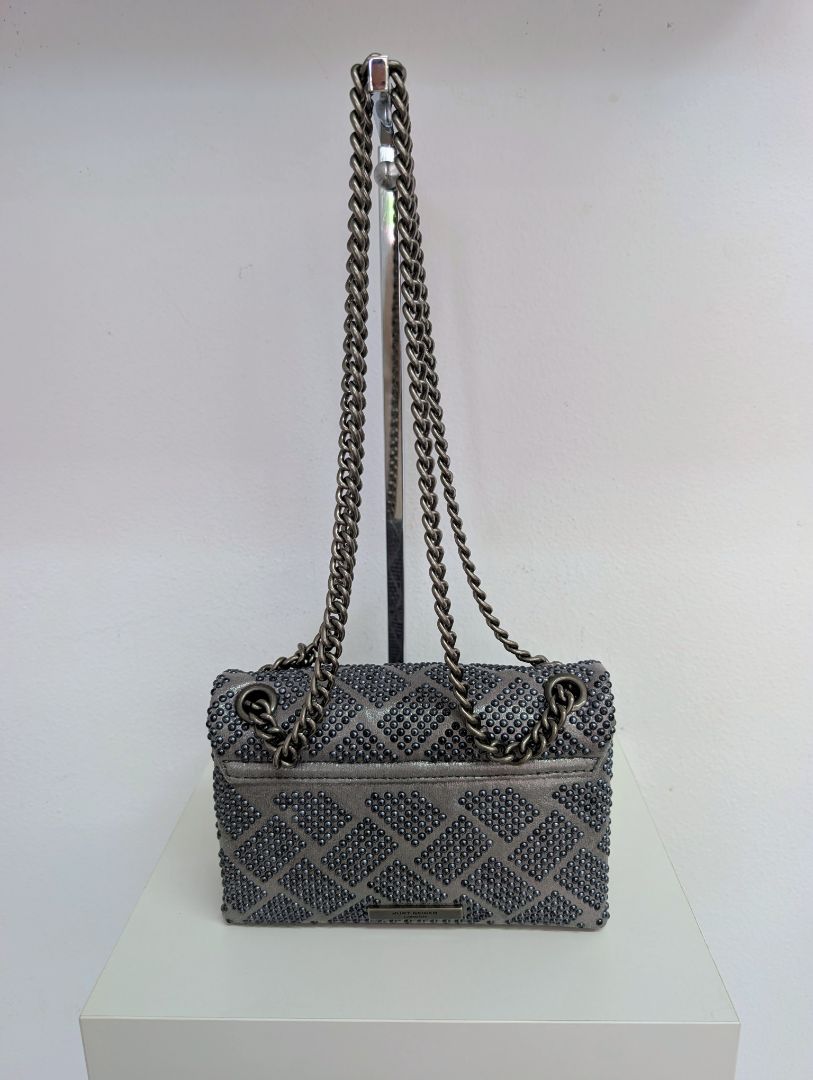 Kurt Geiger Fabric Mini Kensington Cross Body Bag