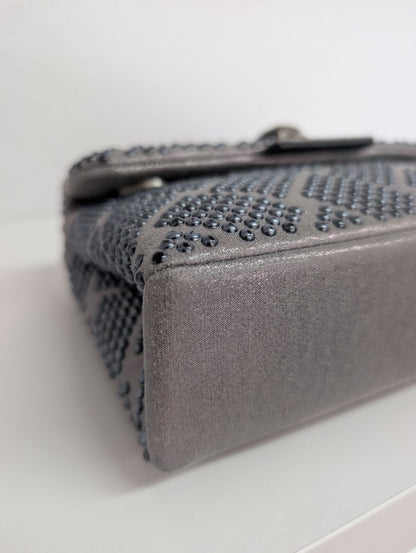 Kurt Geiger Fabric Mini Kensington Cross Body Bag