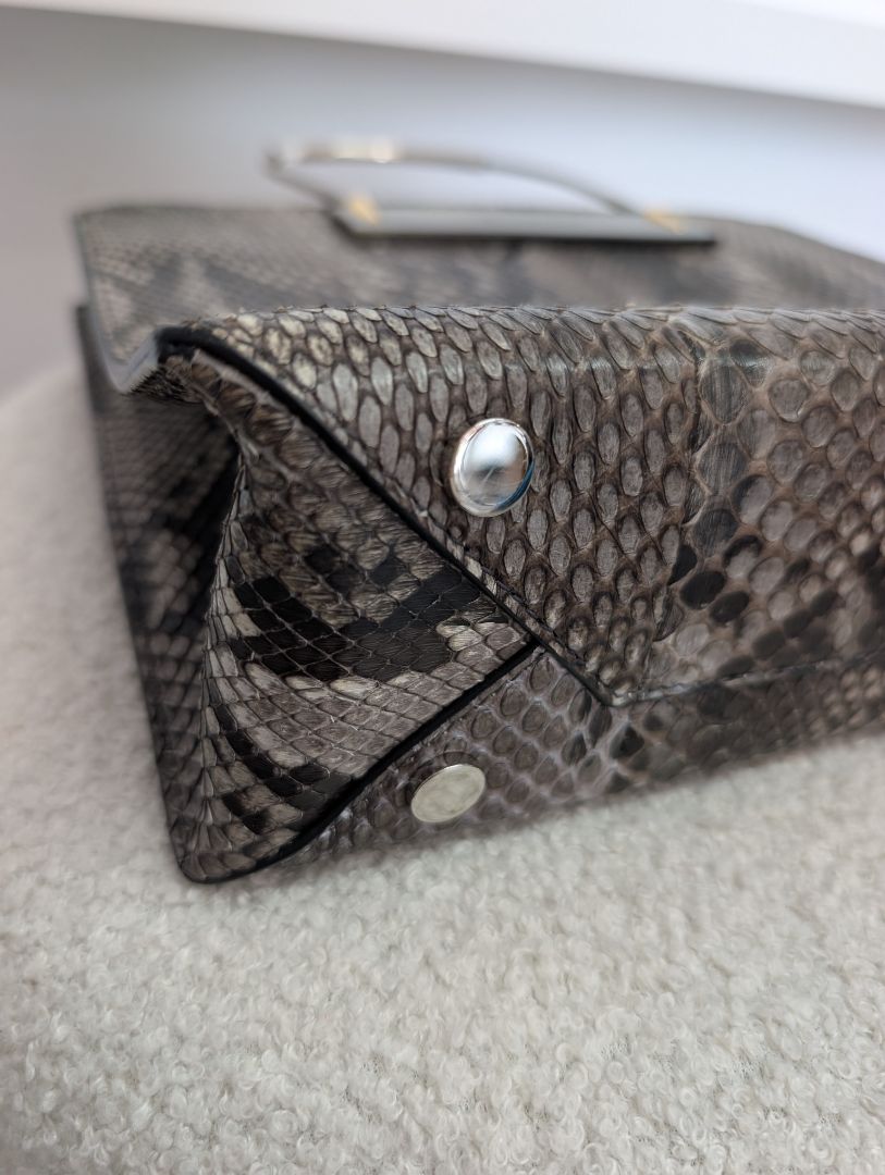 Balenciaga Phython Cable Shopper Bag