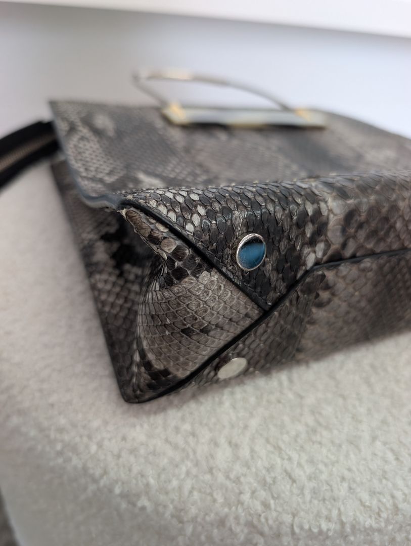 Balenciaga Phython Cable Shopper Bag
