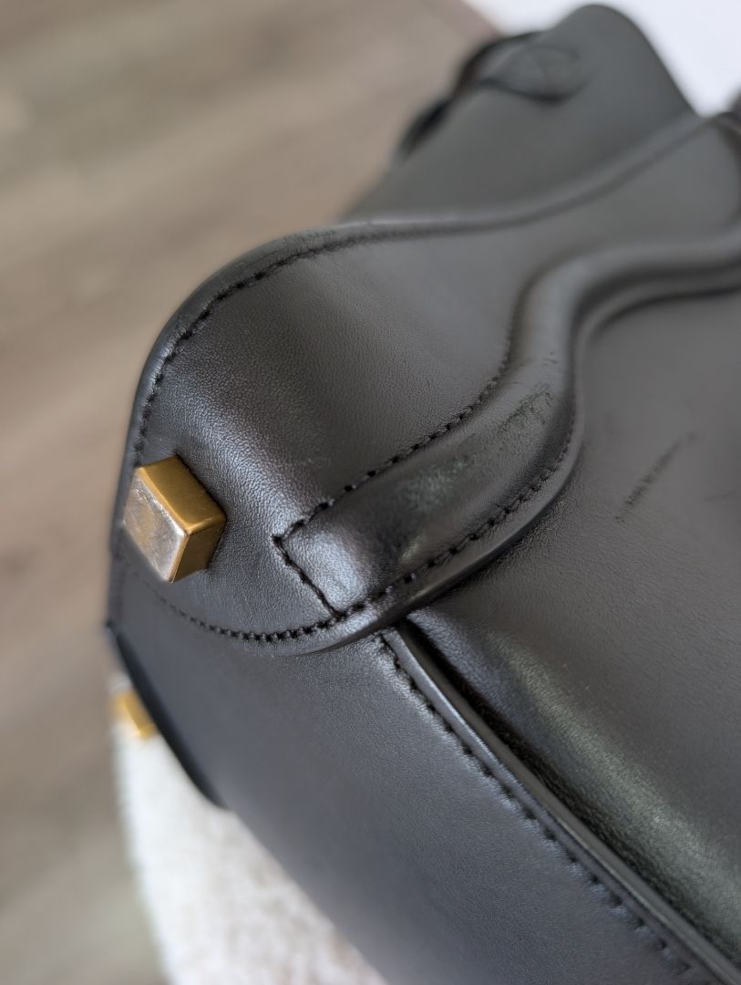 Celine Black Luggage Tote Bag