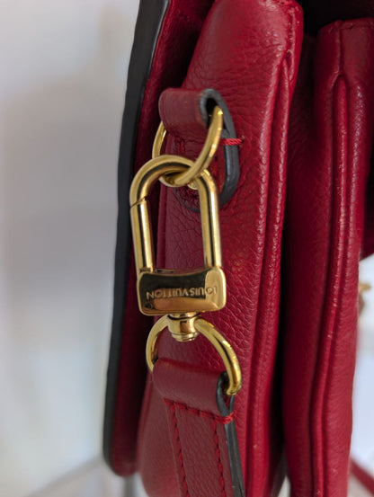 Louis Vuitton Pochette Red Metis Bag