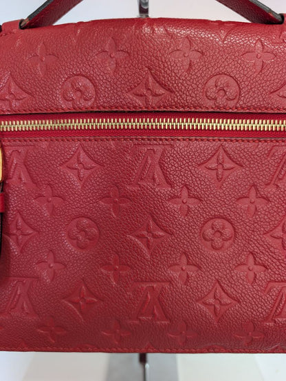 Louis Vuitton Pochette Red Metis Bag