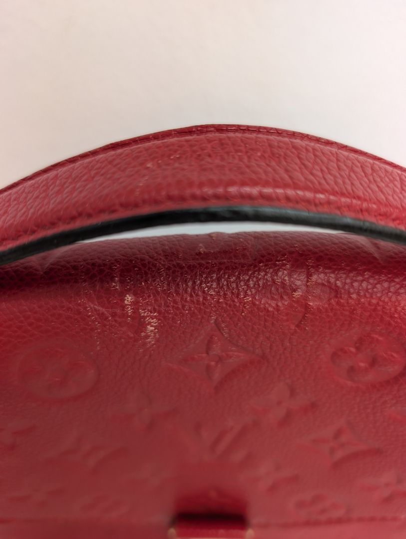 Louis Vuitton Pochette Red Metis Bag