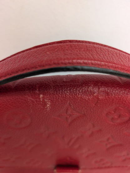 Louis Vuitton Pochette Red Metis Bag