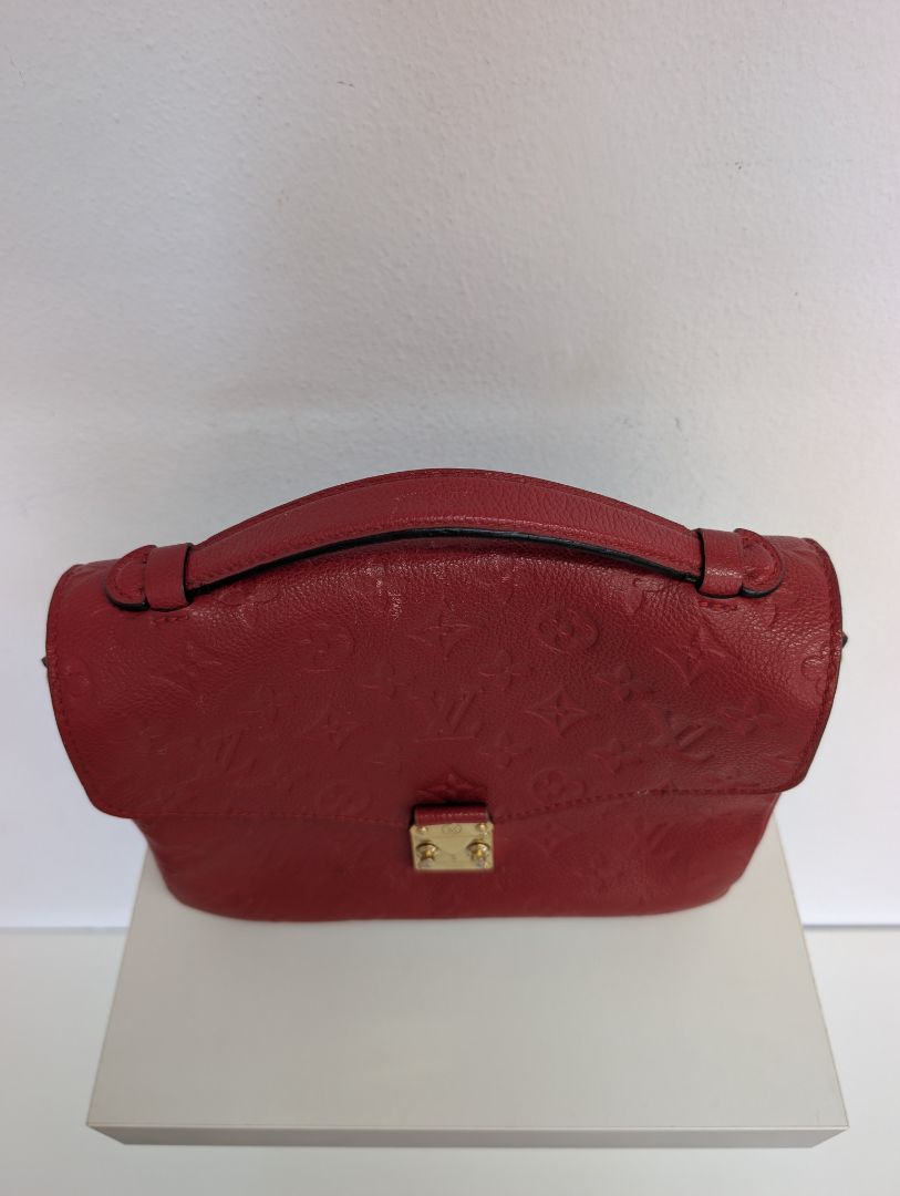 Louis Vuitton Pochette Red Metis Bag