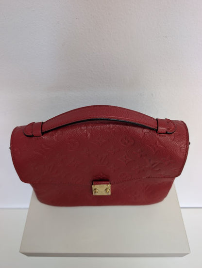 Louis Vuitton Pochette Red Metis Bag