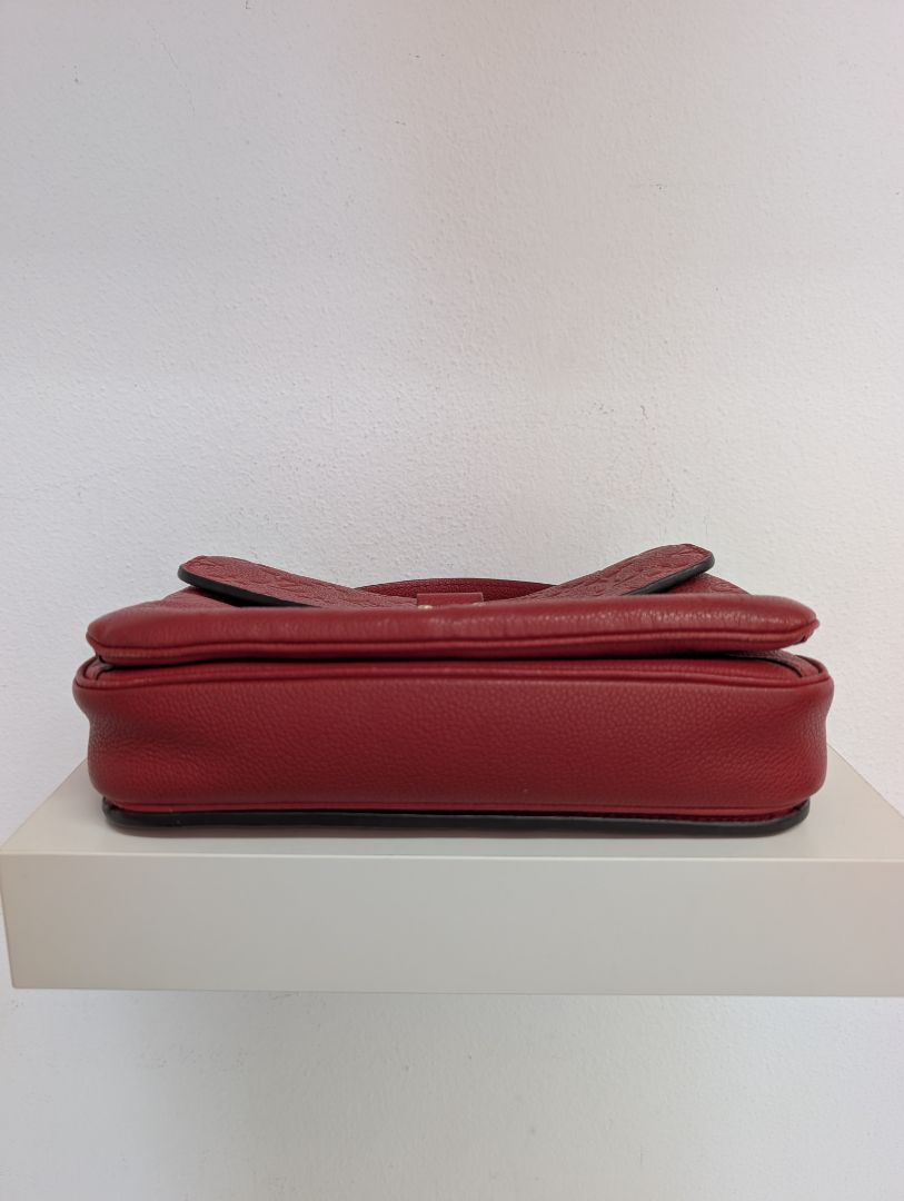 Louis Vuitton Pochette Red Metis Bag