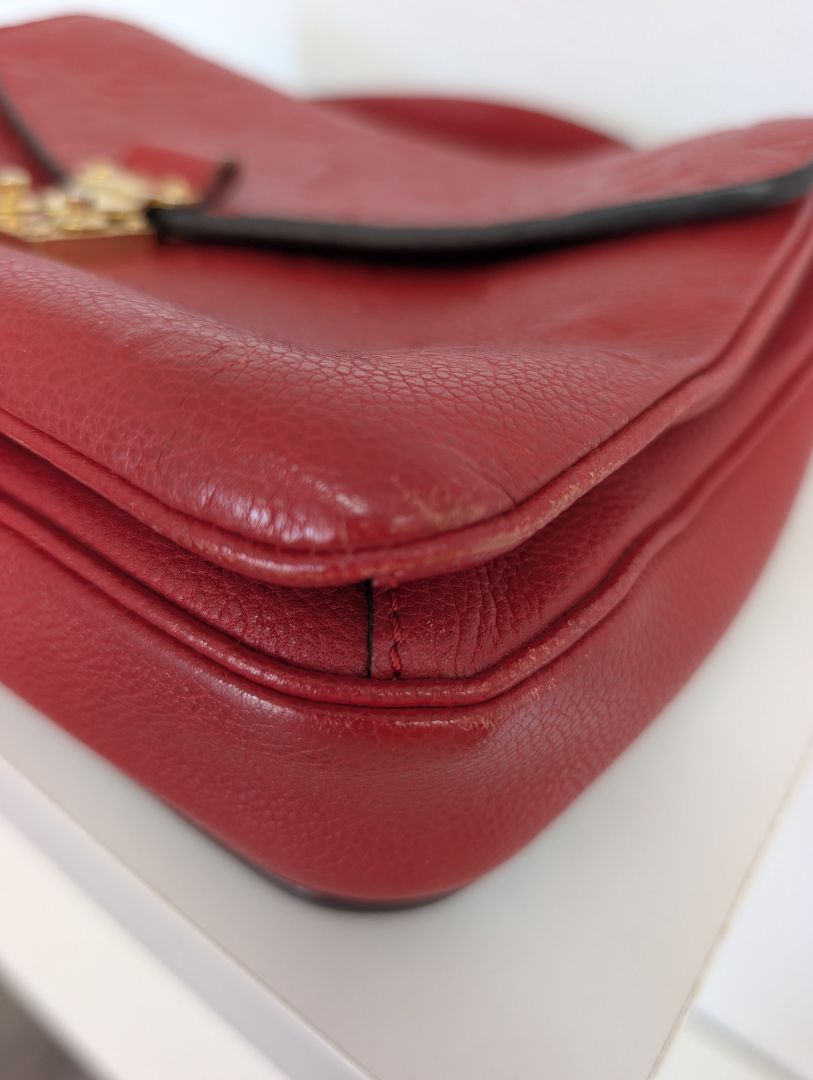Louis Vuitton Pochette Red Metis Bag