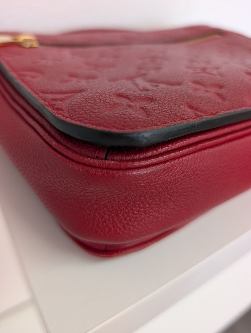 Louis Vuitton Pochette Red Metis Bag