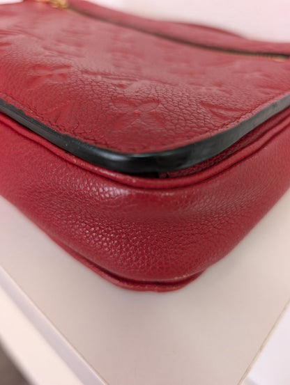 Louis Vuitton Pochette Red Metis Bag