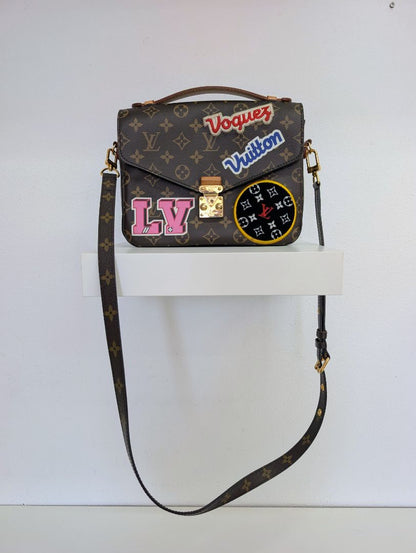 Louis Vuitton Metis Canvas Cross Body Bag
