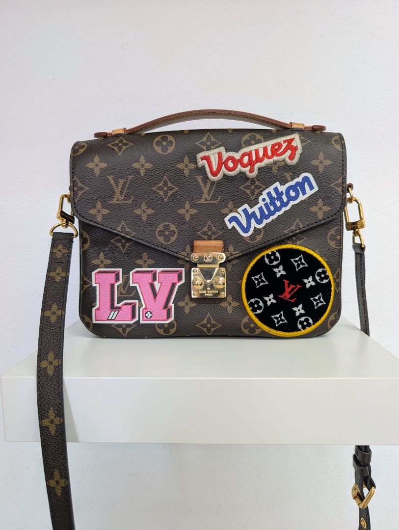 Louis Vuitton Metis Canvas Cross Body Bag
