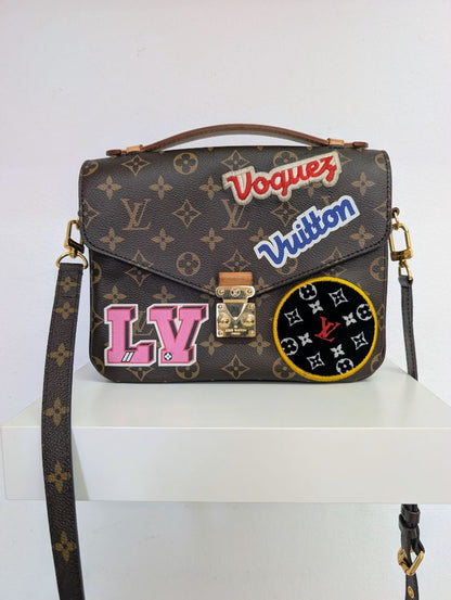 Louis Vuitton Metis Canvas Cross Body Bag