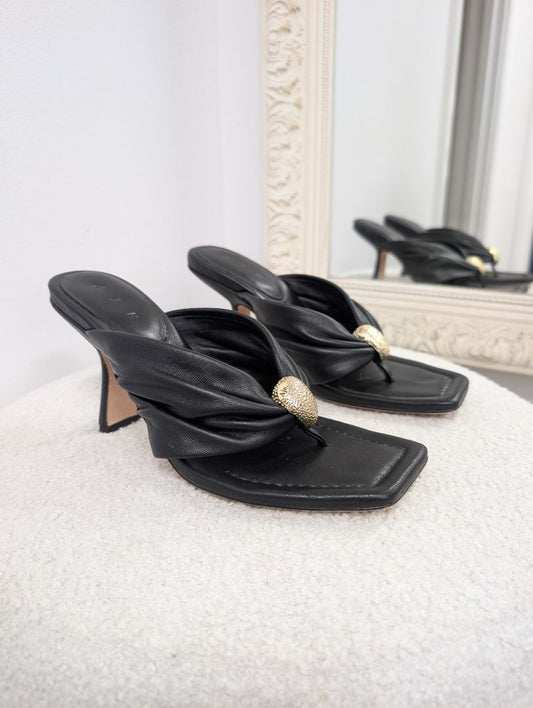Aje Alessia Heel Sandal. Size 38.