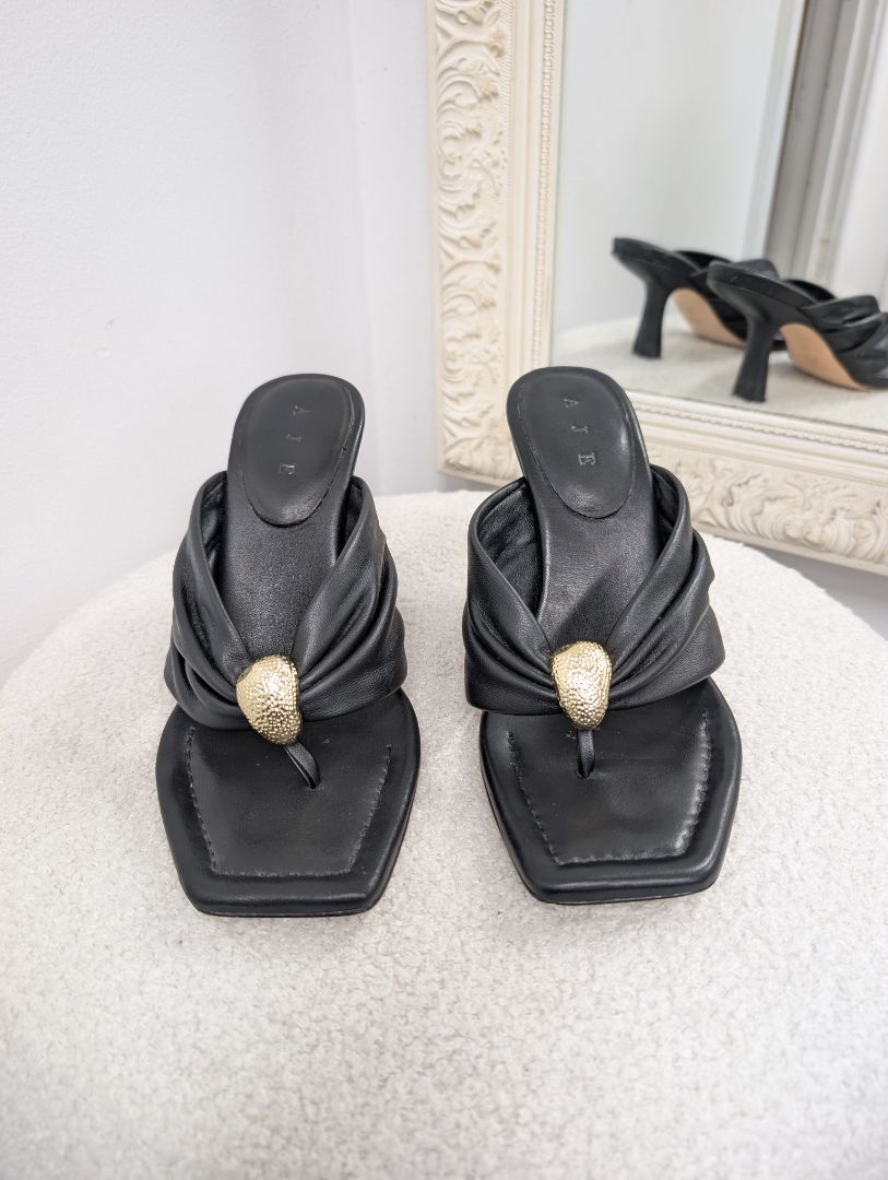 Aje Alessia Heel Sandal. Size 38.