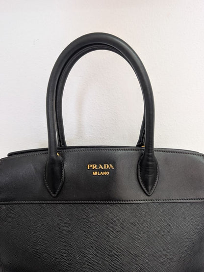 Prada Saffiano and City Calf Esplanade Bag
