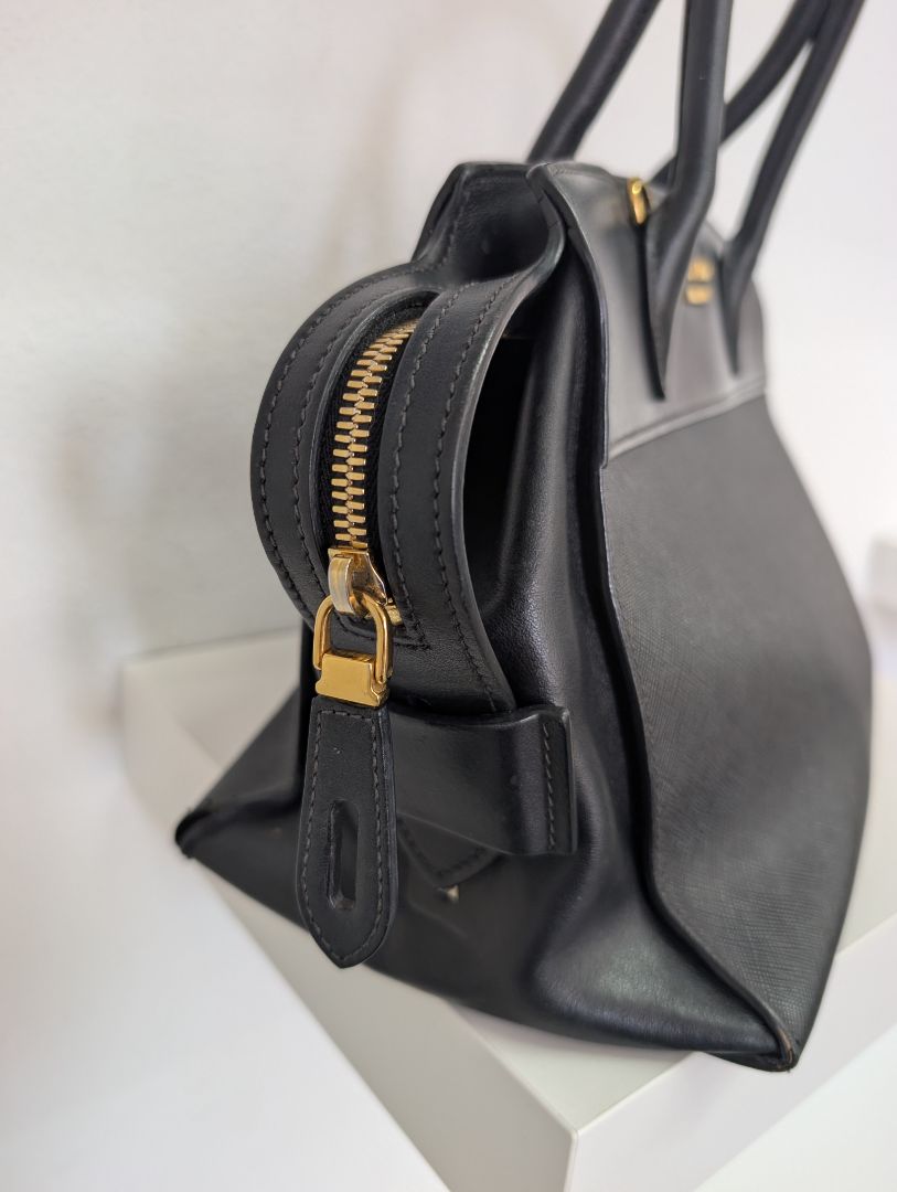 Prada Saffiano and City Calf Esplanade Bag