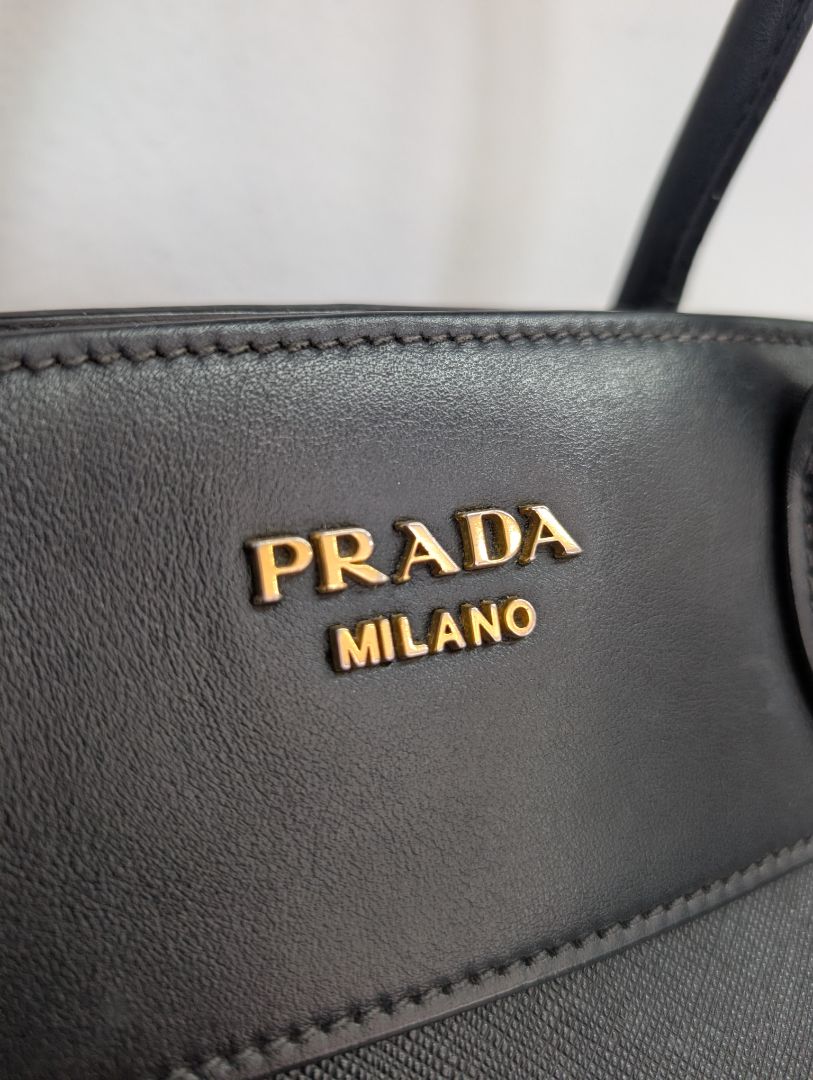 Prada Saffiano and City Calf Esplanade Bag