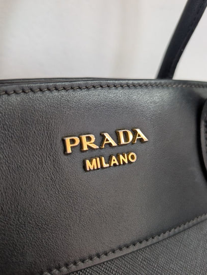 Prada Saffiano and City Calf Esplanade Bag