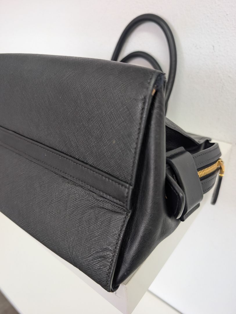 Prada Saffiano and City Calf Esplanade Bag