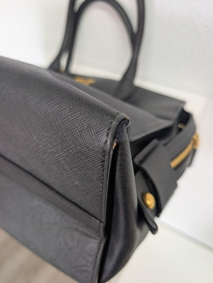 Prada Saffiano and City Calf Esplanade Bag