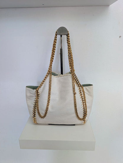 Stella McCartney Mini Falabella Fold Over Tote Bag