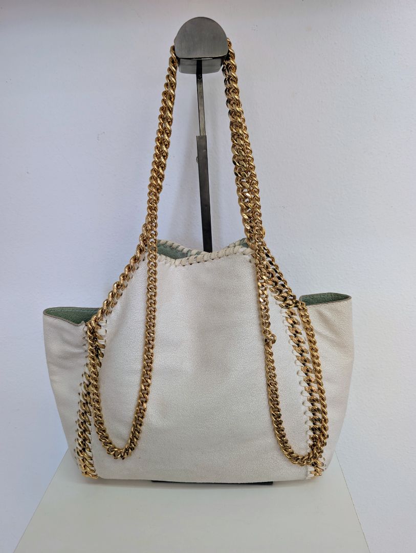 Stella McCartney Mini Falabella Fold Over Tote Bag