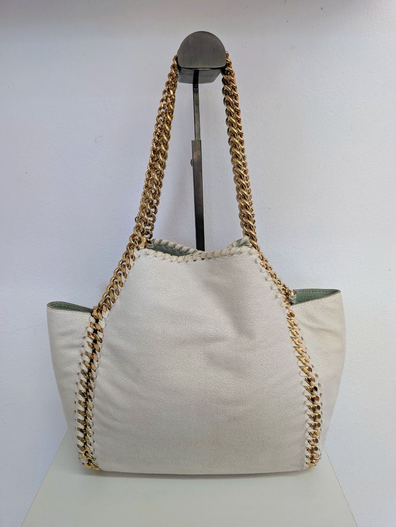 Stella McCartney Mini Falabella Fold Over Tote Bag