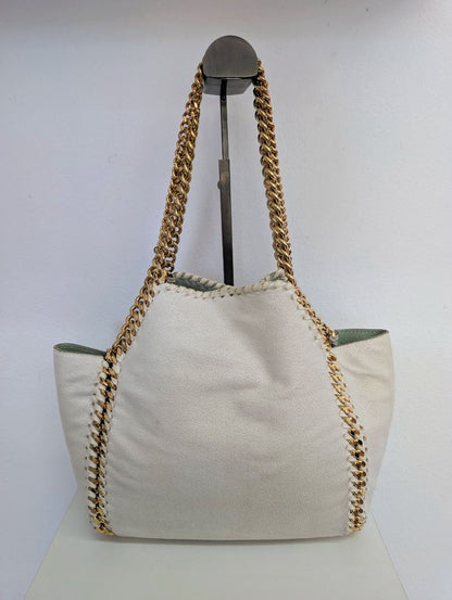 Stella McCartney Mini Falabella Fold Over Tote Bag