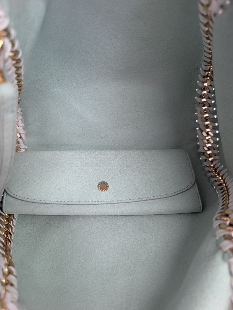 Stella McCartney Mini Falabella Fold Over Tote Bag