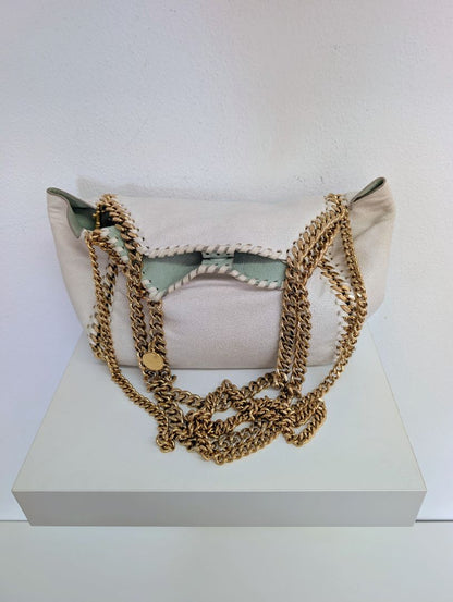 Stella McCartney Mini Falabella Fold Over Tote Bag