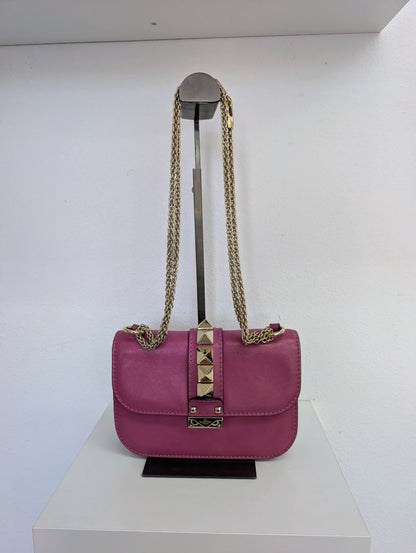 Valentino Garavani Mini Glamlock Rockstud Bag