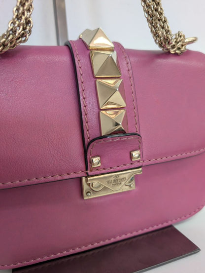 Valentino Garavani Mini Glamlock Rockstud Bag