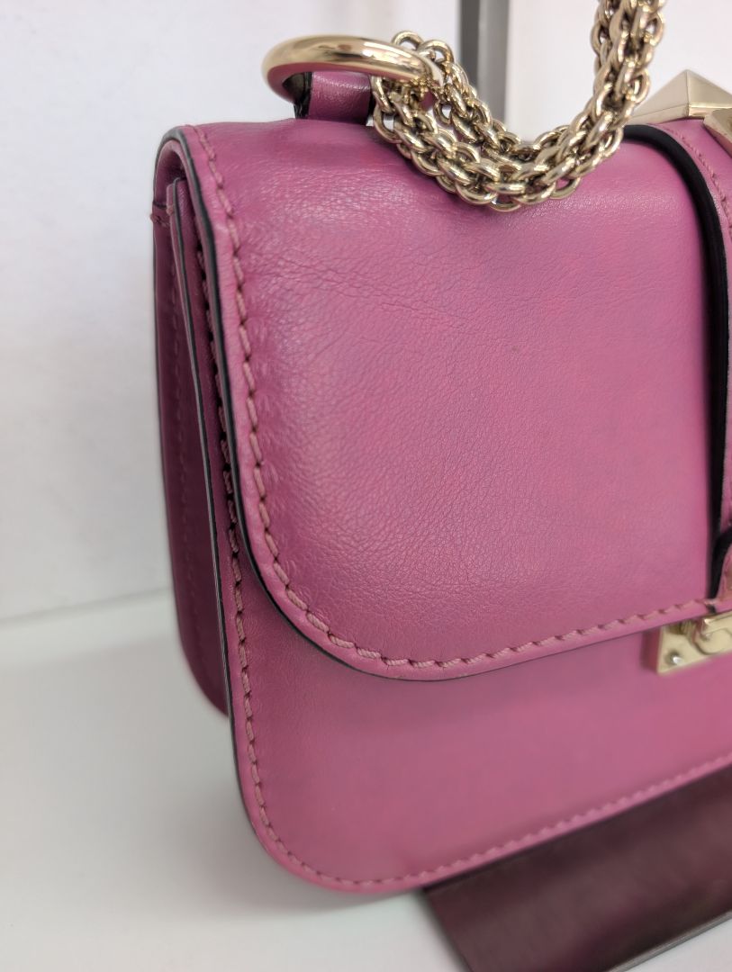 Valentino Garavani Mini Glamlock Rockstud Bag
