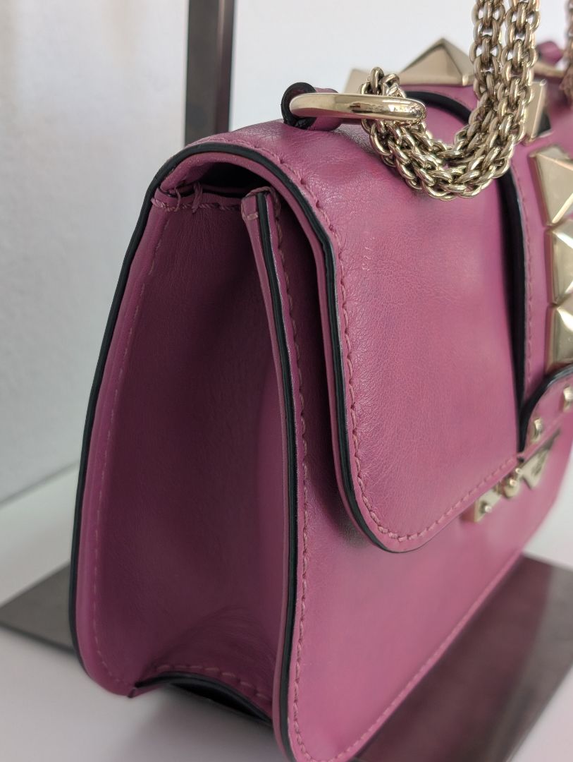 Valentino Garavani Mini Glamlock Rockstud Bag