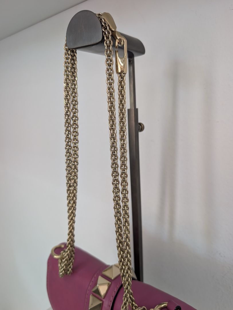 Valentino Garavani Mini Glamlock Rockstud Bag