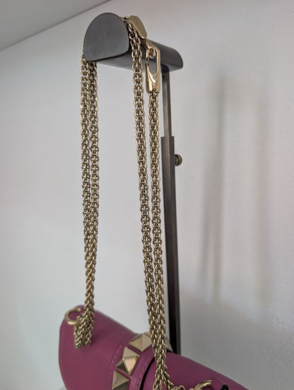 Valentino Garavani Mini Glamlock Rockstud Bag