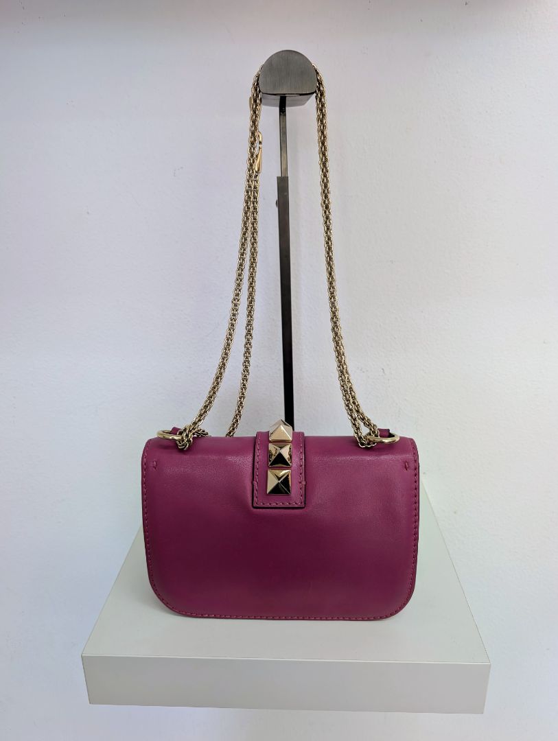 Valentino Garavani Mini Glamlock Rockstud Bag