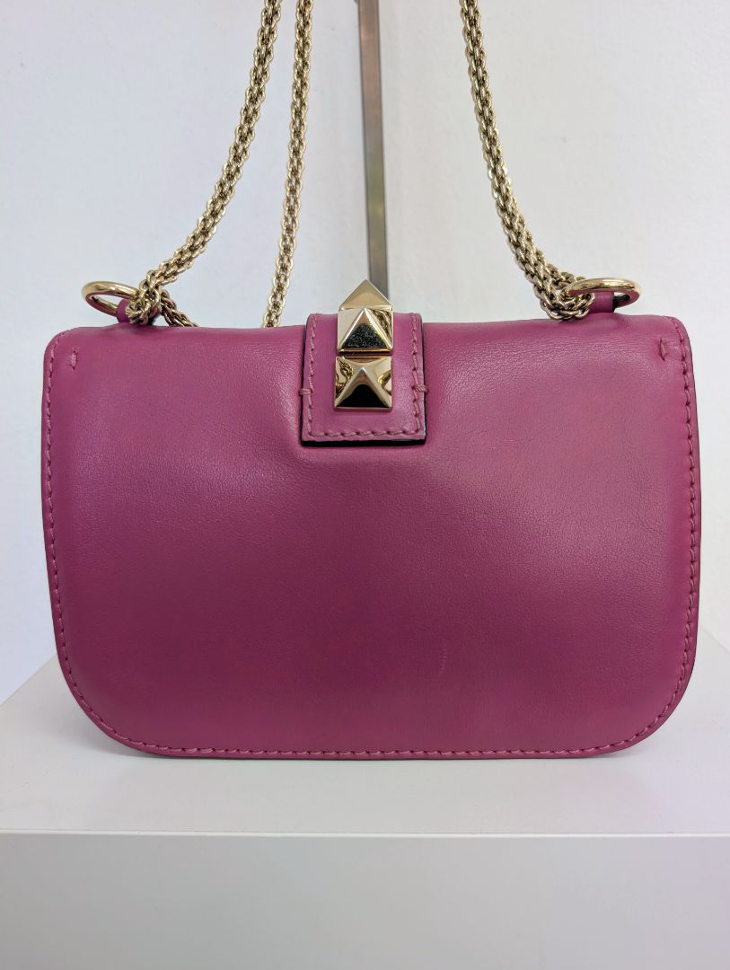 Valentino Garavani Mini Glamlock Rockstud Bag