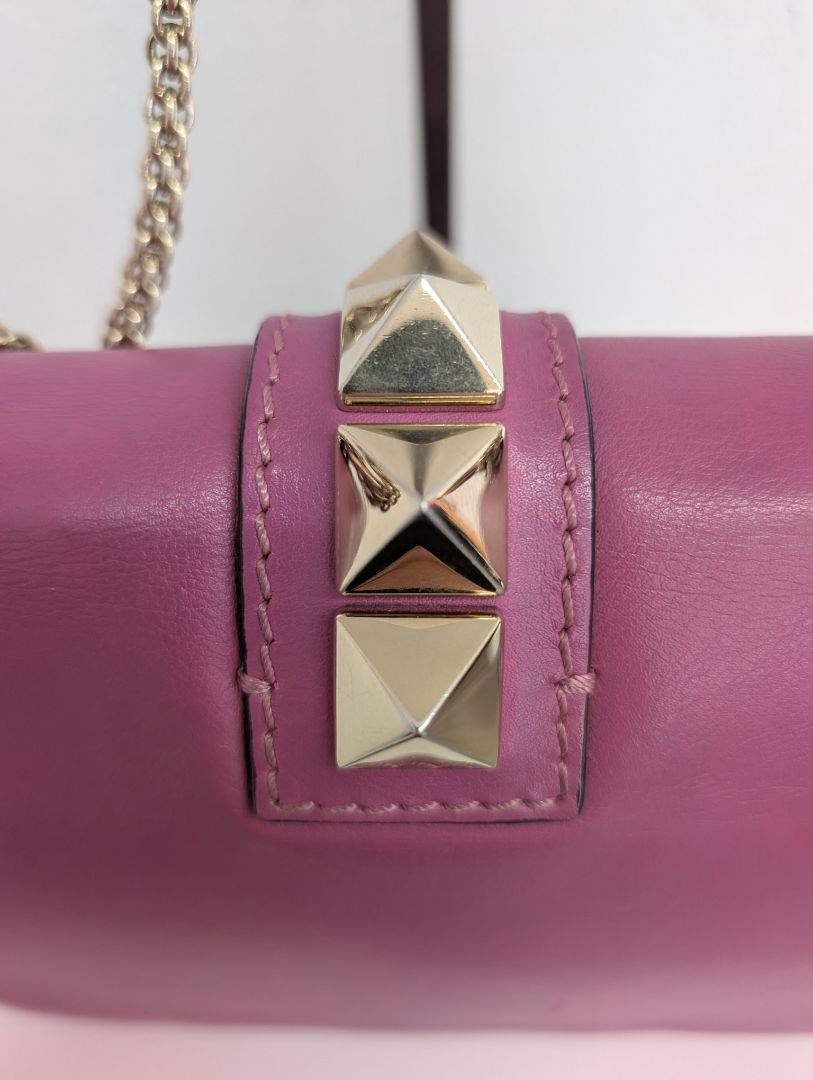Valentino Garavani Mini Glamlock Rockstud Bag
