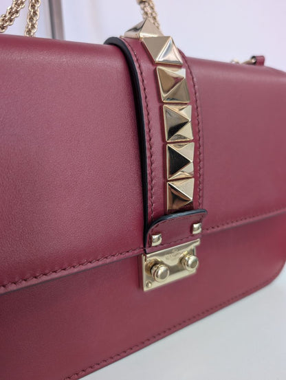 Valentino Garavani Medium Glam Lock Rockstud Bag