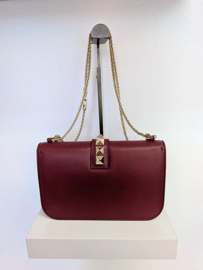 Valentino Garavani Medium Glam Lock Rockstud Bag