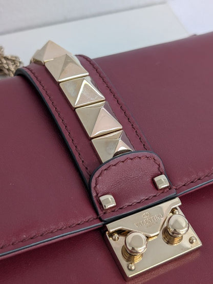 Valentino Garavani Medium Glam Lock Rockstud Bag