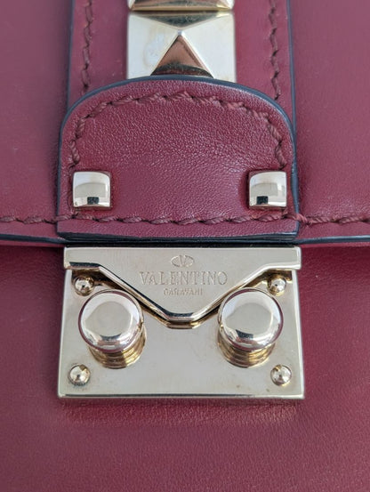 Valentino Garavani Medium Glam Lock Rockstud Bag