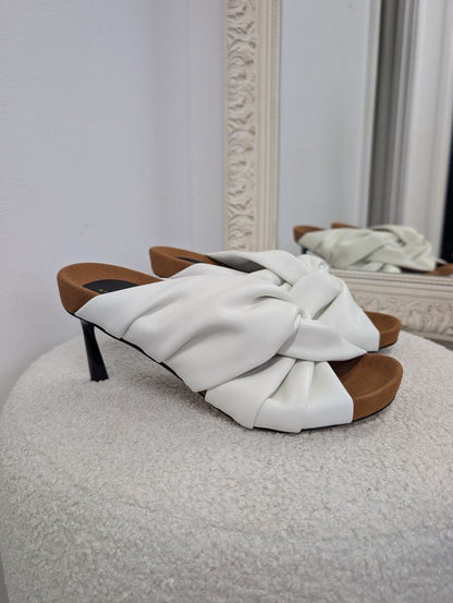 Stella McCartney Terra Twisted Mules. Size 38.