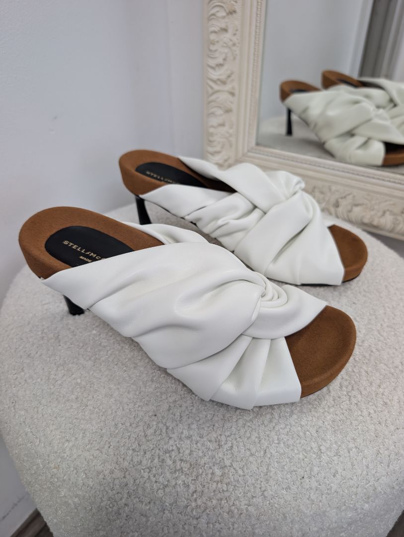 Stella McCartney Terra Twisted Mules. Size 38.